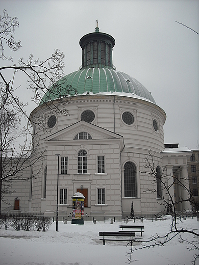 Warszawa. Koci Ewangelicko - Augsburski pw. w. Trjcy.