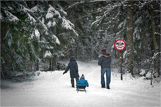 Wigierski Park Narodowy nie dla zmotoryzowanych.