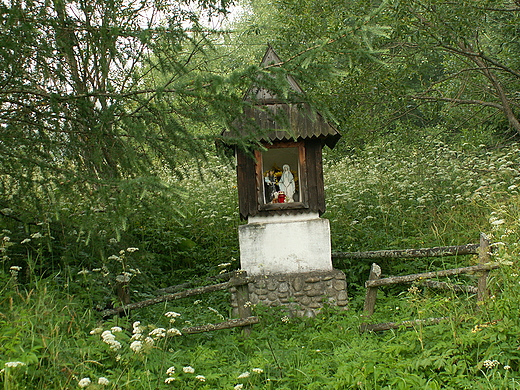 Kapliczka nad pensjonatem Bogdanka