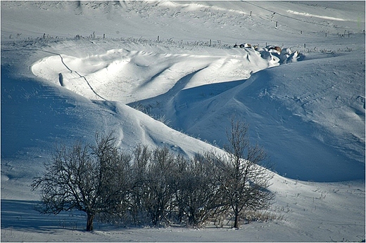 Rzeba terenu i... wiatru.