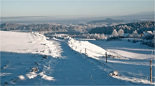 Suwalski Park Krajobrazowy - widok od strony Szurpi.