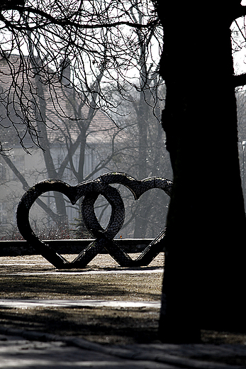 Chełmno - w parku w Mieście Zakochanych