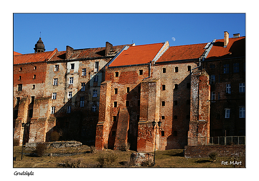 Grudzidz - spichlerze nad Wis