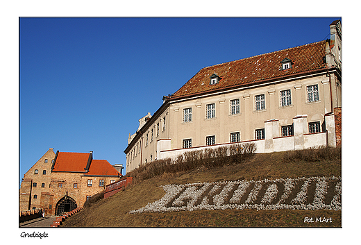 Grudzidz - Brama Wodna i XVIII-wieczny dawny klasztor Benedyktynek