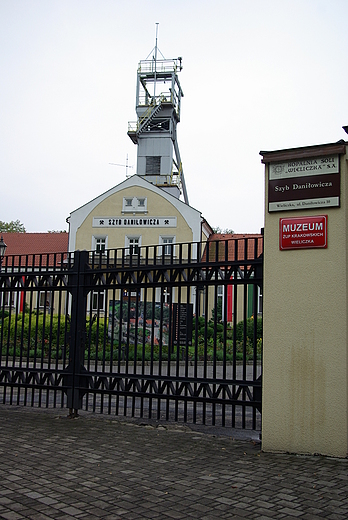 Wieliczka. Wejcie na teren kopalni