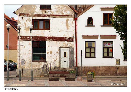 Frombork - miasteczko i jego zauki