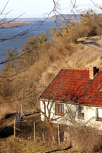 Grudzidz - widok z Gry Zamkowej na Dolin Wisy