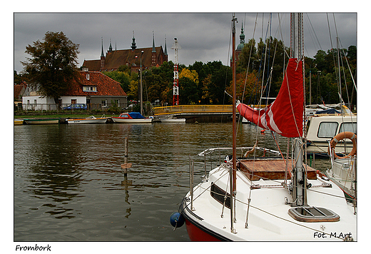 Frombork - Katedra Wniebowzicia NMP i w. Andrzeja od strony portu