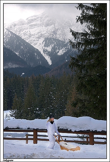 Zakopane - spacerek z dzidzi ...