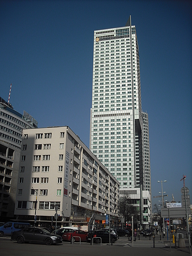 Warszawa. InterContinental. Najwyszy hotel w Polsce.