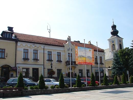 Rynek w Tymbarku