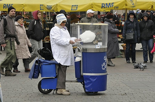 na krakowskim rynku