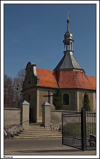 Brzezie - Barokowy koci pw. Rozesania Apostow z 1789r.