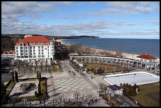 Sopot widziany z latarni morskiej