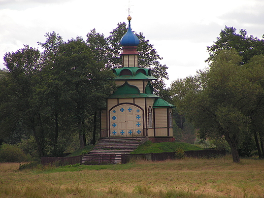 Jabeczna -drwewniana cerkiewka