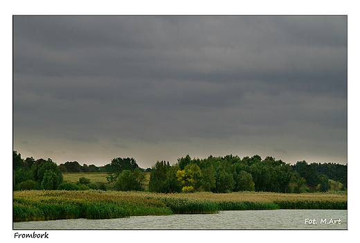 Frombork - nad Zalewem Wilanym