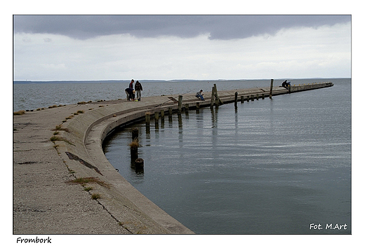 Frombork - port morski nad Zalewem Wilanym