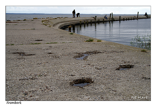 Frombork - port morski nad Zalewem Wilanym