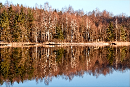 Nad jeziorem Kolenym.