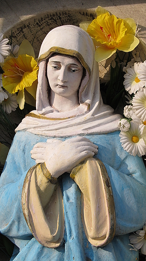Maryja z przydronej kapliczki w Kozowie koo Gliwic