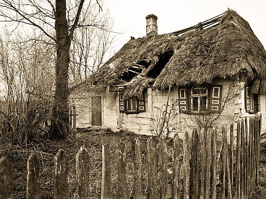 Ostatnie strzechy na Podlasiu