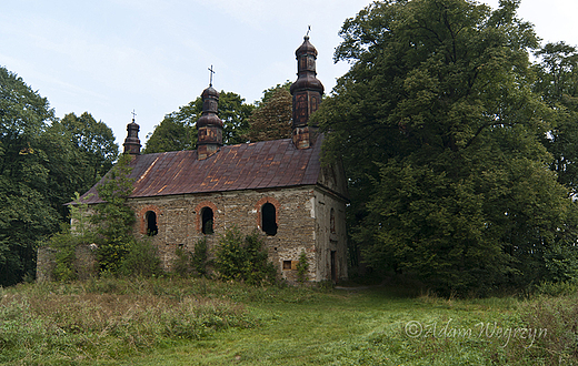 ruiny cerkwi w Krliku Wooskim