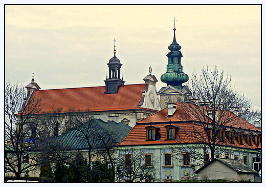 katedra i dawny szpital kolegiacki