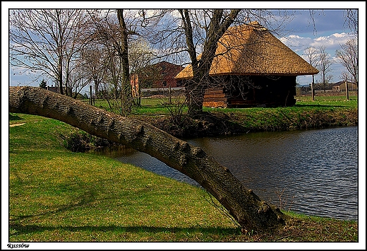 Russw - Mini-skansen przy dworku Marii Dbrowskiej, zagroda Kaliska