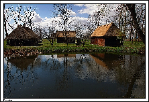 Russw - Mini-skansen przy dworku Marii Dbrowskiej, zagroda Kaliska