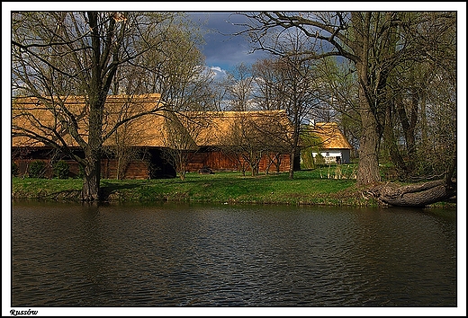 Russw - Mini-skansen przy dworku Marii Dbrowskiej, zagroda Kaliska