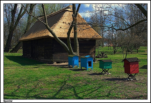 Russw - Mini-skansen przy dworku Marii Dbrowskiej, zagroda Kaliska