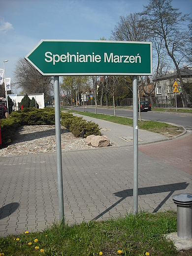 Warszawa. W stron spenienia marze.