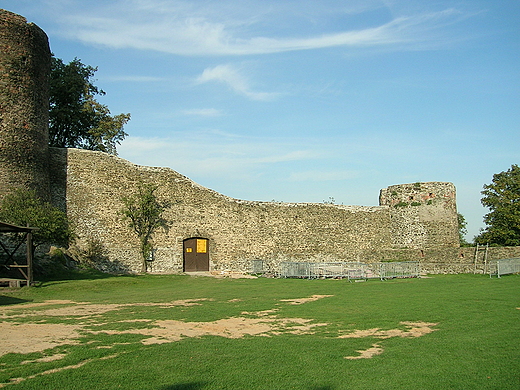 Mury zamku w Bolkowie