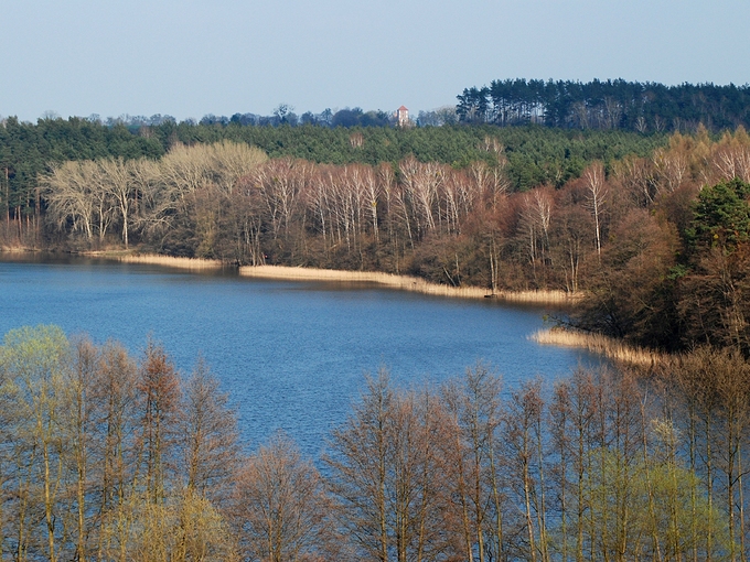 Jezioro Wysokie Brodno - wczesna wiosna