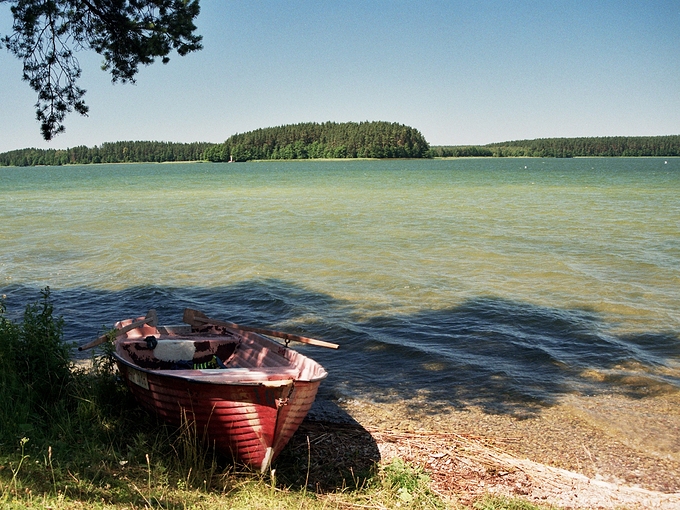Na Ordowie - jednej z najpi�kniejszych wysp �r�dl�dowych w Polsce. Wigierski Park Narodowy