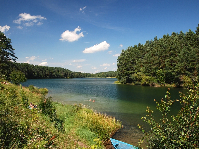 Jezioro Staw. Wigierski Park Narodowy