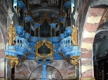 Archiopactwo Cystersw w Jdrzejowie. Barokowe organy w kociele przyklasztornym.