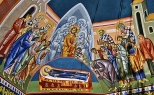 Zanicie NMP-fresk z cerkwi w. Trjcy
