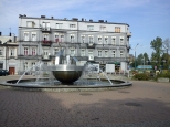 Sosnowiec-Fontanna na Placu K.wierka.