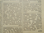 Ogoszenia w rubryce Matrymonialne w Ilustrowanym Kuryerze Codziennym z 8 marca 1937 r.