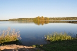 Jezioro Serwy na Rwninie Augustowskiej.