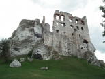 ruiny zamku w Ogrodziecu