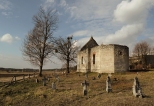 Huta Raniecka, ruiny cerkwi w. Mikoaja. Roztocze