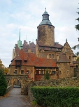 Zamek Czocha z XIII w. w Lenej