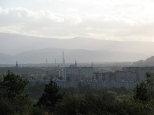 Jelenia Gra - panorama miasta. Widok z tzw. Krzya (Zabobrze)