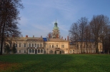 ywiec.Nowy Zamek Habsburgw od strony parku