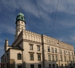 Krakw. Ratusz na Kazimierzu (obecnie Muzeum Etnograficzne).