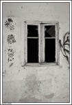 Kudowa Zdrj - okno w starej chacie