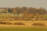 cmentarz grabowiecki. widok z Rogowa