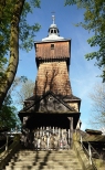 Stara Wie k. Wilamowic. Drewniany koci parafialny pod wezwaniem Podwyszenia Krzya witego z 1522 roku